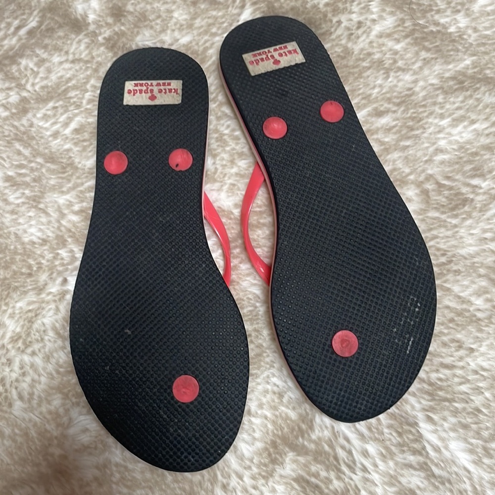 Kate Spade Flamingo Flip Flops - Picture 5 of 5